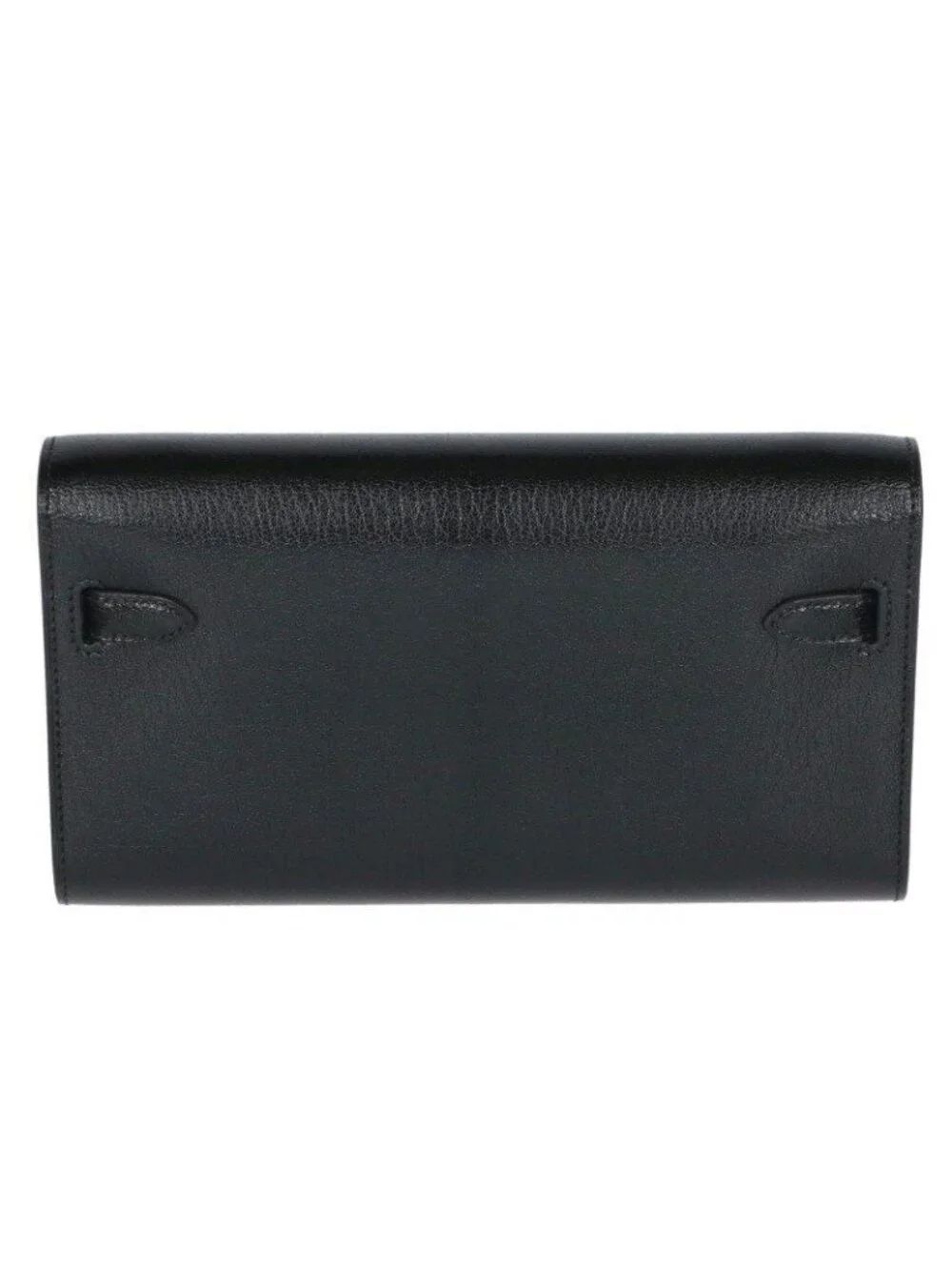 Hermes Kelly Wallet Long To Go Chevre Siamese